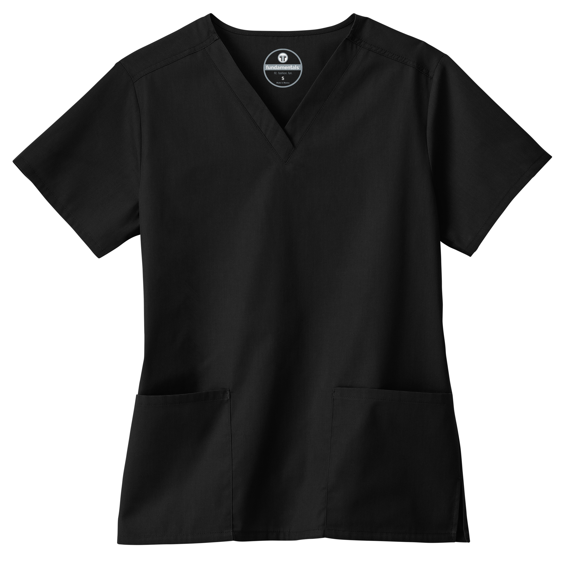 Fundamentals Ladies 2 Pocket V Neck Top, , large image number 1